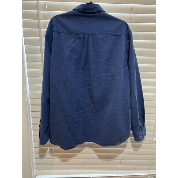 Carbon‎ 2 Cobalt Long Sleeve Button Up Shirt - Size XL - Picture 3 of 3